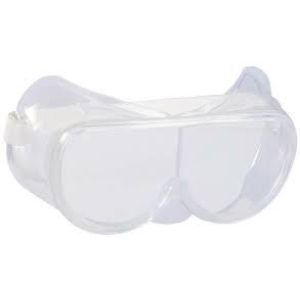 Очки защитные закрытого типа прозрачная линза