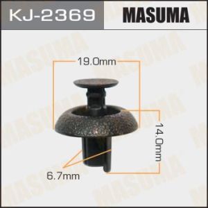 Клипса крепежная MASUMA KJ-2369/AS-899