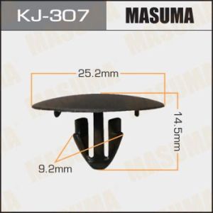 Клипса крепежная MASUMA KJ-307/AS-665