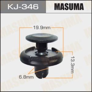 Клипса крепежная MASUMA KJ-346