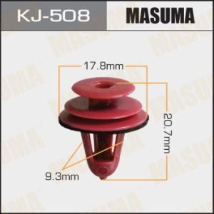 Клипса крепежная MASUMA KJ-508/AS-371 TOYOTA