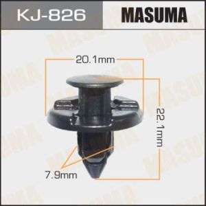Клипса крепежная MASUMA KJ-826/AS-088 MITSUBISHI, HONDA, NISSAN