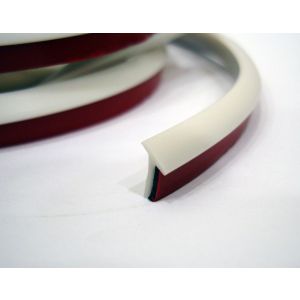Резинка уплотнительная для обвесов узкая белая, рулон 50м (Китай)