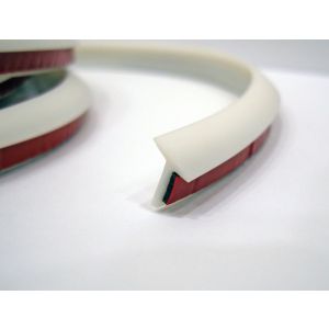 Резинка уплотнительная для обвесов широкая белая, рулон 50м (Китай)