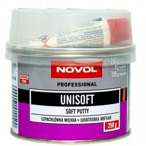 Шпатлевка NOVOL UNISOFT мягкая 0,25кг