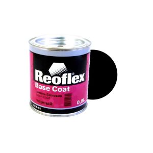 Автоэмаль базовая REOFLEX 202 Супер черная 1л