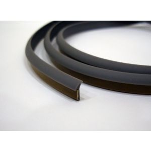 Резинка уплотнительная для обвесов (Япония) серая мягкая 5мм, на отрез