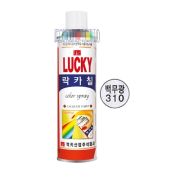 Нитроэмаль-спрей LUCKY 310 белый матовый