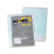 Салфетка д/обезжиривания BOOMER W SON10 80530 цел./полиэст. 32*36см ПАЧКА 10шт. бирюзовая