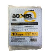 Салфетка д/обезжиривания BOOMER W GEX10 80520 полипропилен 32*36см ПАЧКА 10шт. голубая